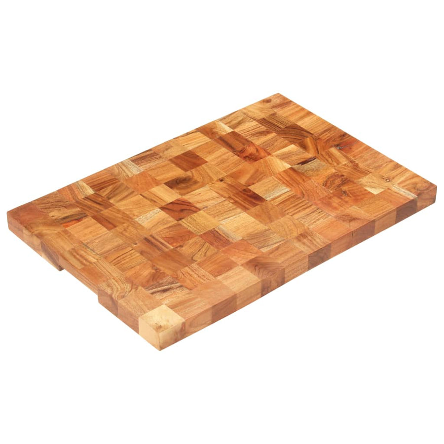 Hakblok 60X40X3,8 Cm Massief Acaciahout 60 x 40 x 3.8 cm