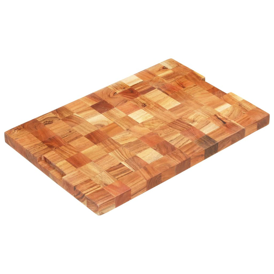 Hakblok 60X40X3,8 Cm Massief Acaciahout 60 x 40 x 3.8 cm