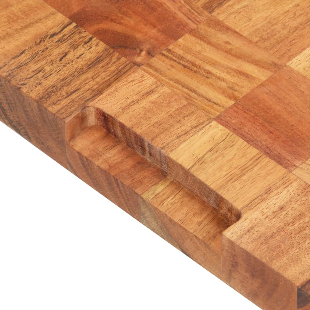 Hakblok 60X40X3,8 Cm Massief Acaciahout 60 x 40 x 3.8 cm