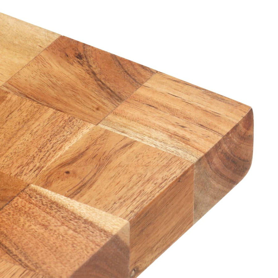 Hakblok 60X40X3,8 Cm Massief Acaciahout 60 x 40 x 3.8 cm