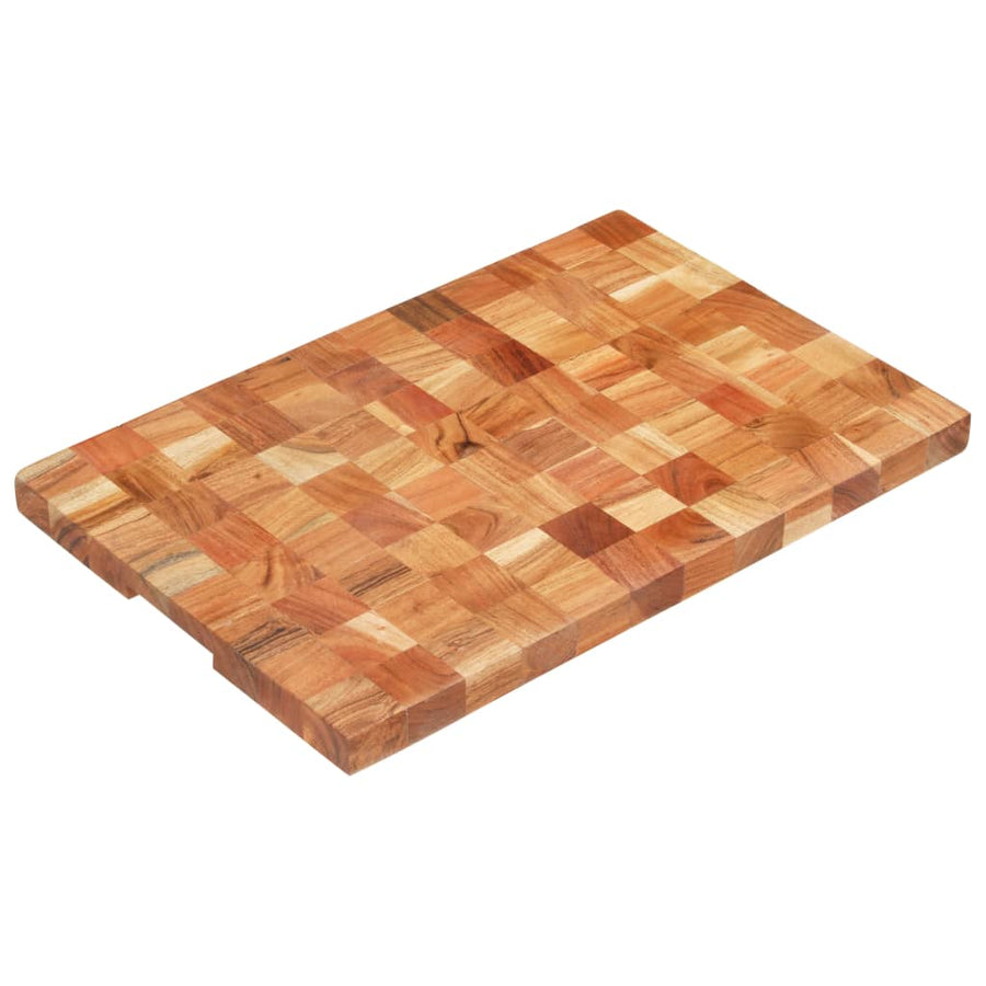Hakblok 60X40X3,8 Cm Massief Acaciahout 60 x 40 x 3.8 cm