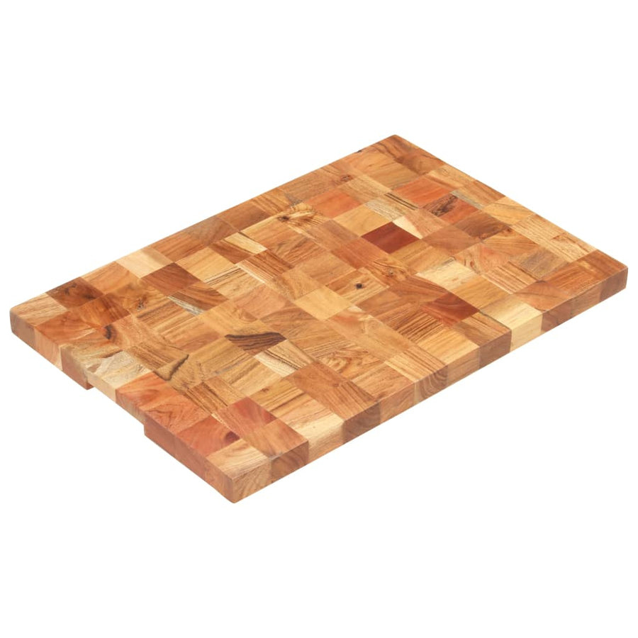 Hakblok 60X40X3,8 Cm Massief Acaciahout 60 x 40 x 3.8 cm