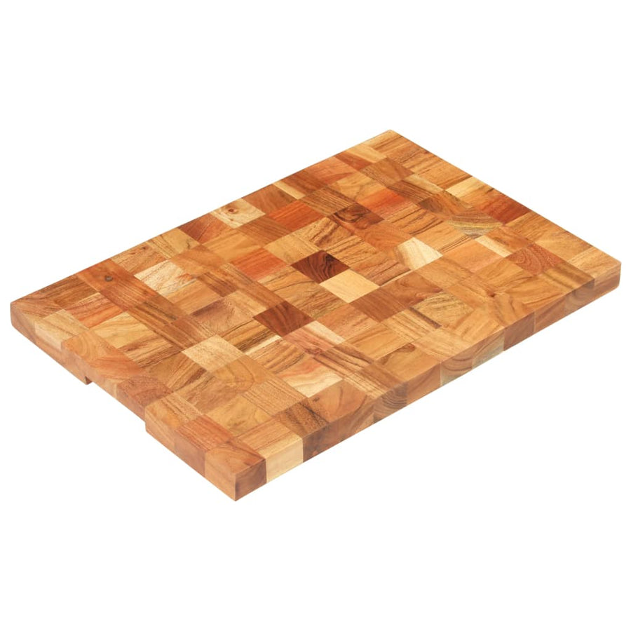 Hakblok 60X40X3,8 Cm Massief Acaciahout 60 x 40 x 3.8 cm