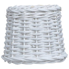 Lampshade 25x17 cm wicker white
