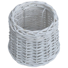 Lampenkap 25X17 Cm Wicker Wit 25 x 17 cm