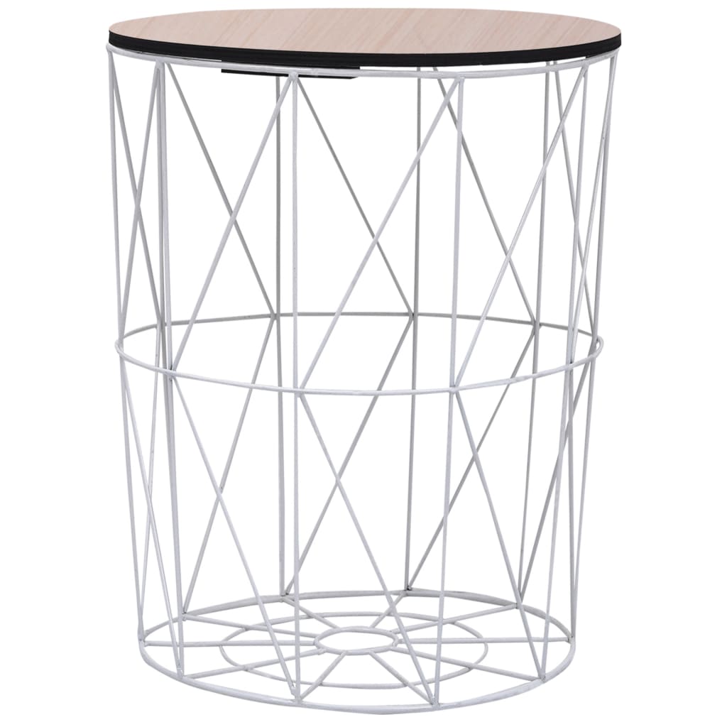 Salontafel Ø 47 Cm Wit