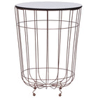 Salontafel rond Ø40 cm goudkleurig