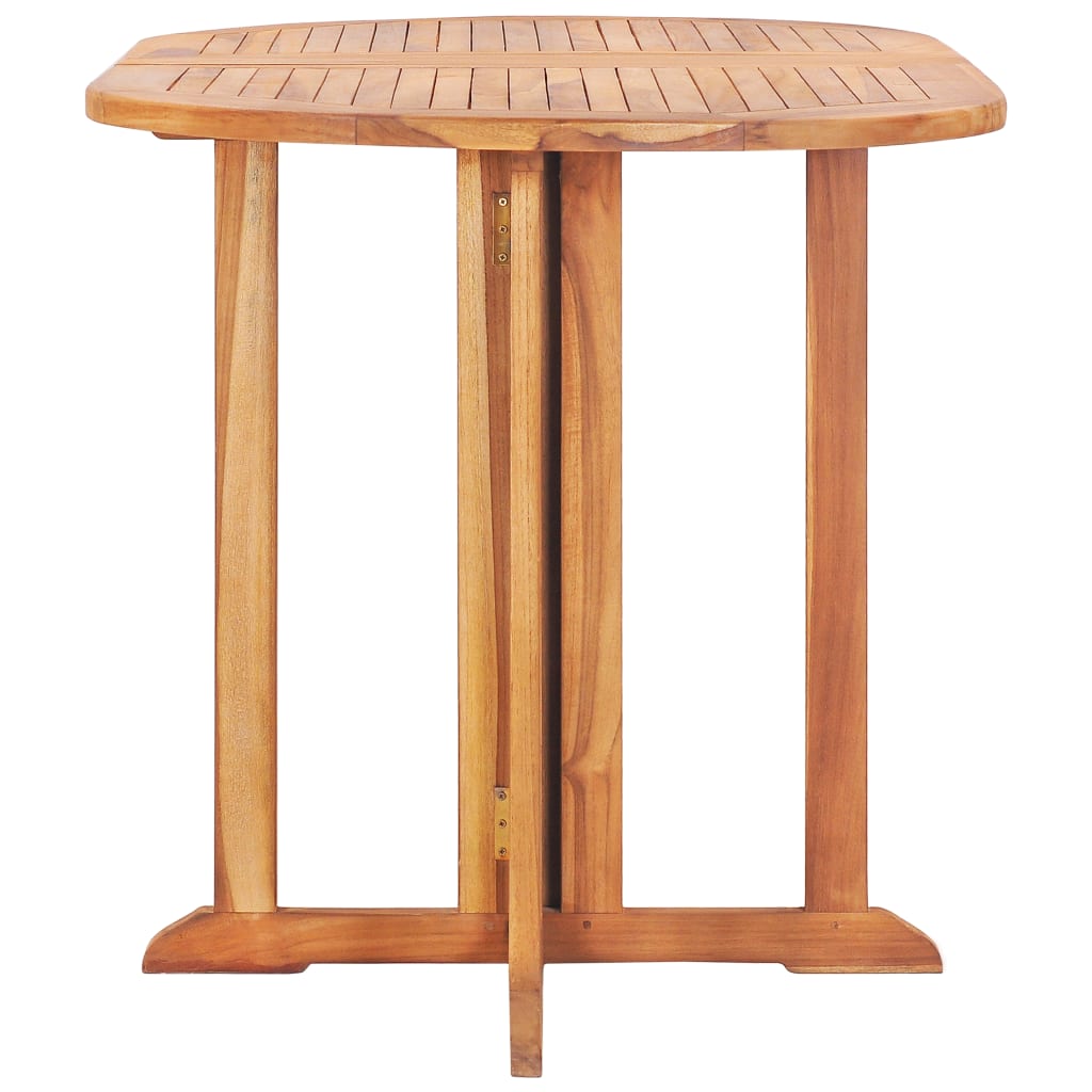 Tuintafel Inklapbaar Massief Teakhout 120 x 70 x 75 cm