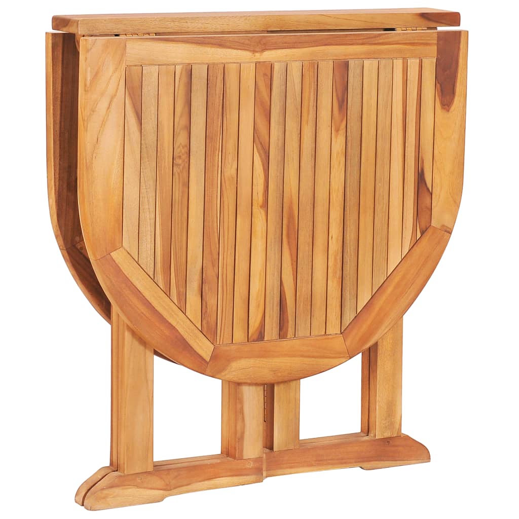 Tuintafel Inklapbaar Massief Teakhout 120 x 70 x 75 cm