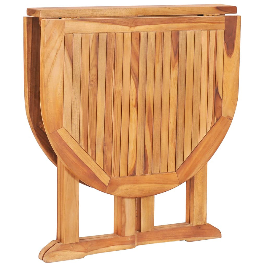 Tuintafel Inklapbaar Massief Teakhout 120 x 70 x 75 cm