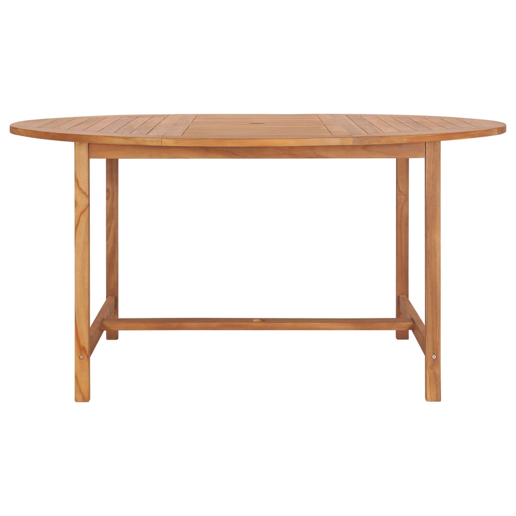 Tuintafel 150X76 Cm Massief Teakhout