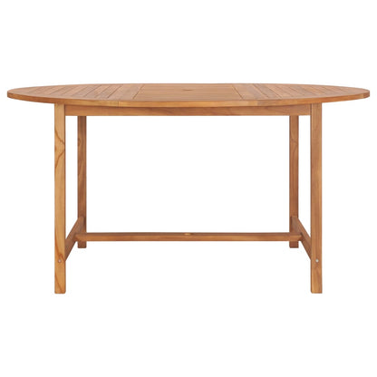 Tuintafel 150X76 Cm Massief Teakhout
