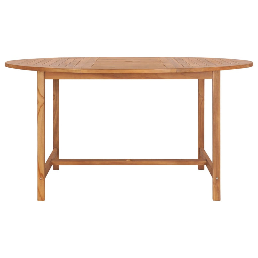Tuintafel 150X76 Cm Massief Teakhout