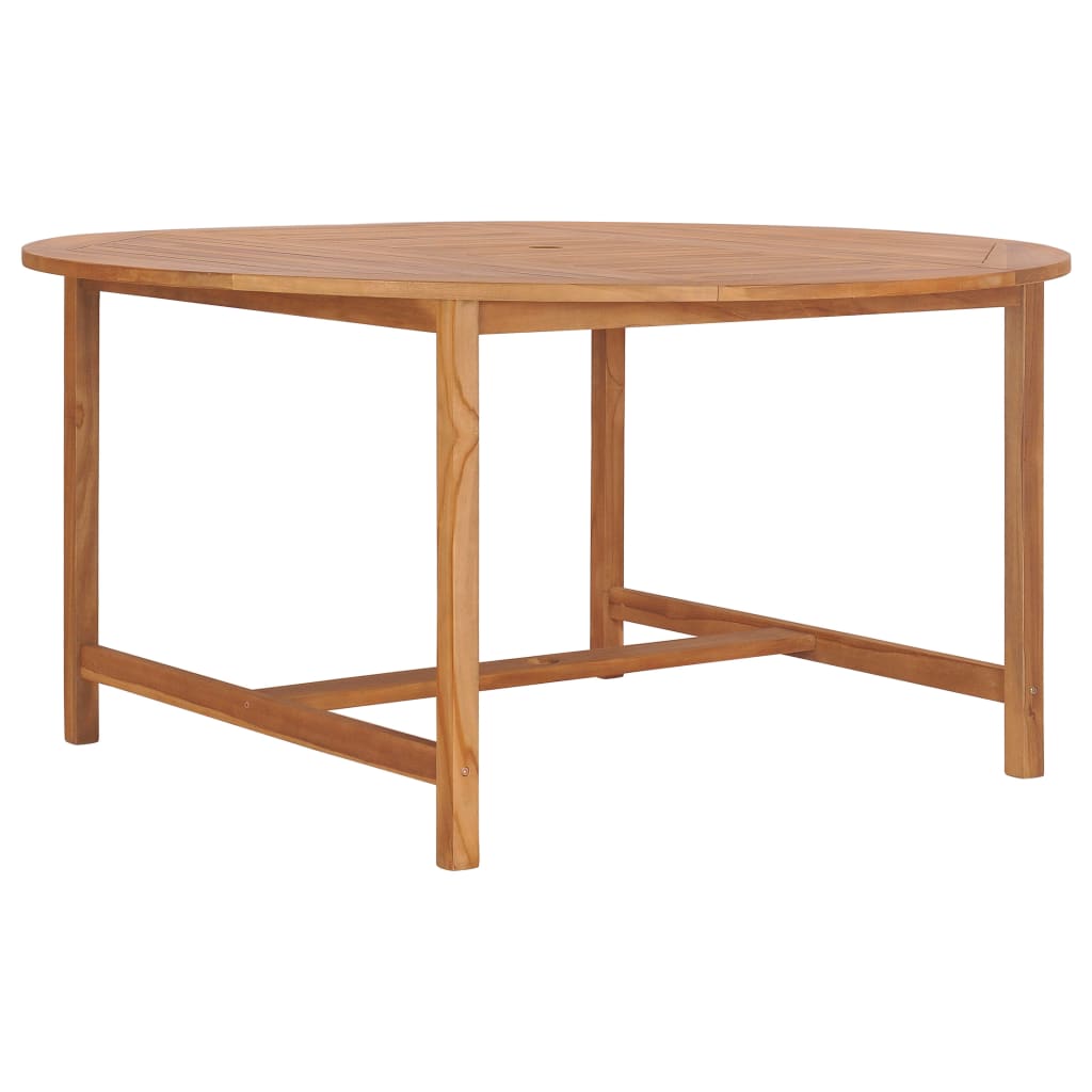 Tuintafel 150X76 Cm Massief Teakhout