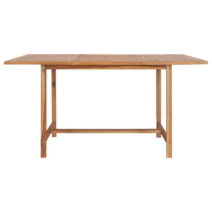 Tuintafel Massief Teakhout 150 x 150 x 76 cm