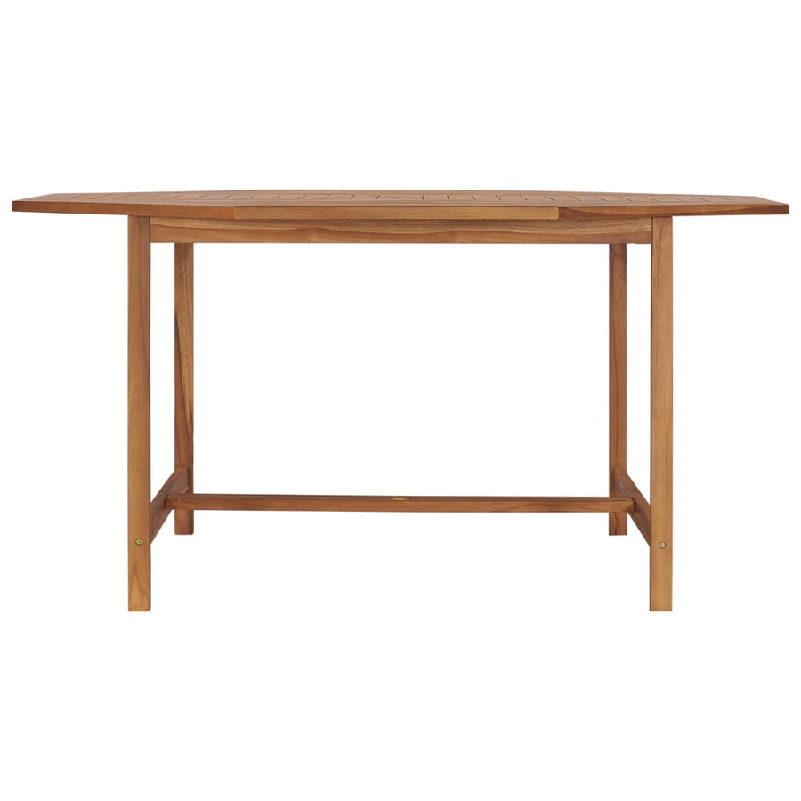 Tuintafel Massief Teakhout 150 x 150 x 75 cm
