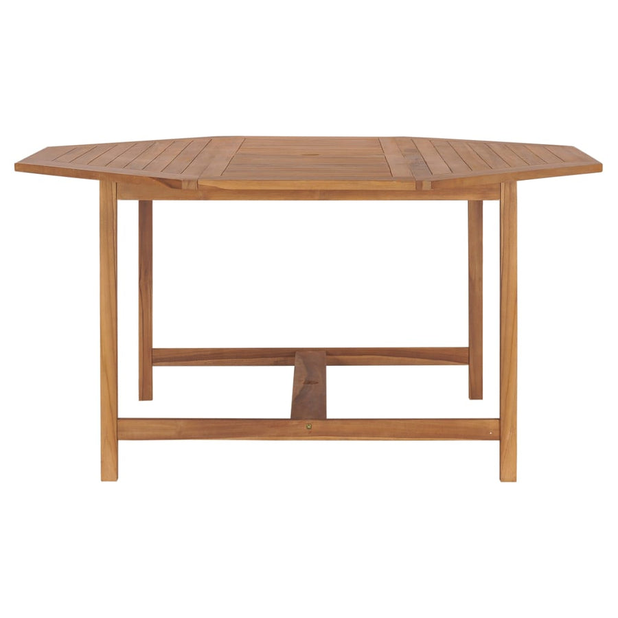 Tuintafel Massief Teakhout 150 x 150 x 75 cm