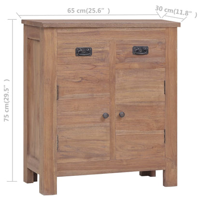 Dressoir 65X30X75 Cm Massief Teakhout