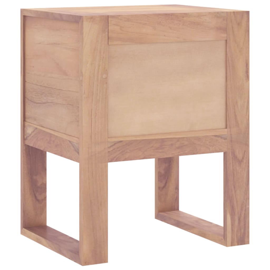 Nachtkastje 40X30X50 Cm Massief Teakhout