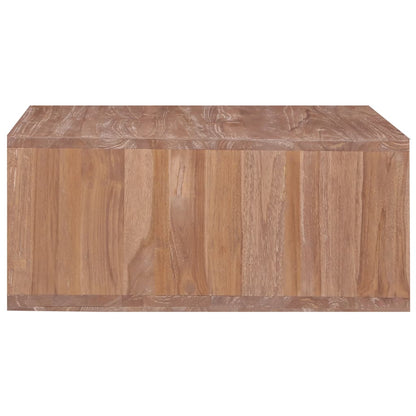 Salontafel 70X70X30 Cm Massief Teakhout