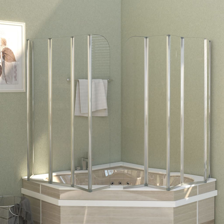 Badwand Gehard Glas Transparant 120 x 140 cm