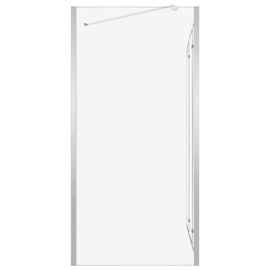 Badwand 120X69X130 Cm Gehard Glas Transparant