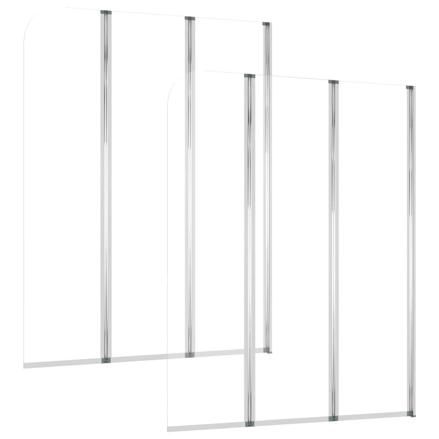 Badwanden 2 St Gehard Glas Transparant 104 x 130 cm
