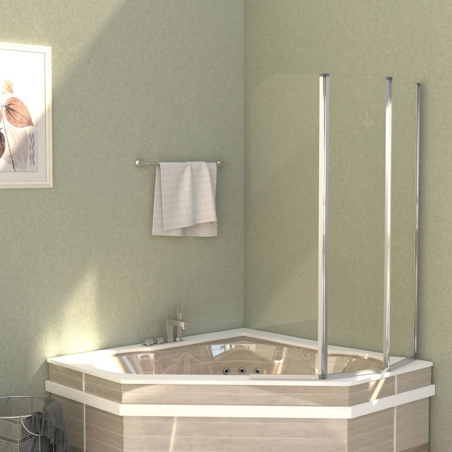 Badwanden 2 St Gehard Glas Transparant 104 x 130 cm