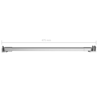 Stabilisatiestang Voor Badwand 47,5 Cm Roestvrij Staal 47.5 cm