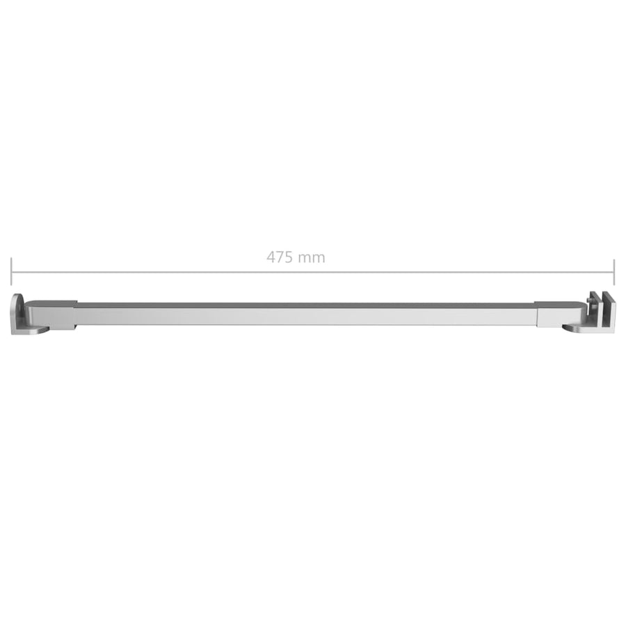 Stabilisatiestang Voor Badwand 47,5 Cm Roestvrij Staal 47.5 cm