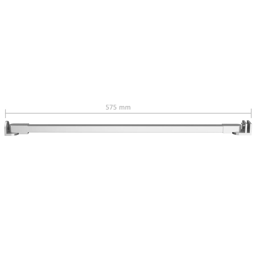 Stabilisatiestang Voor Badwand 57,5 Cm Roestvrij Staal 57.5 cm