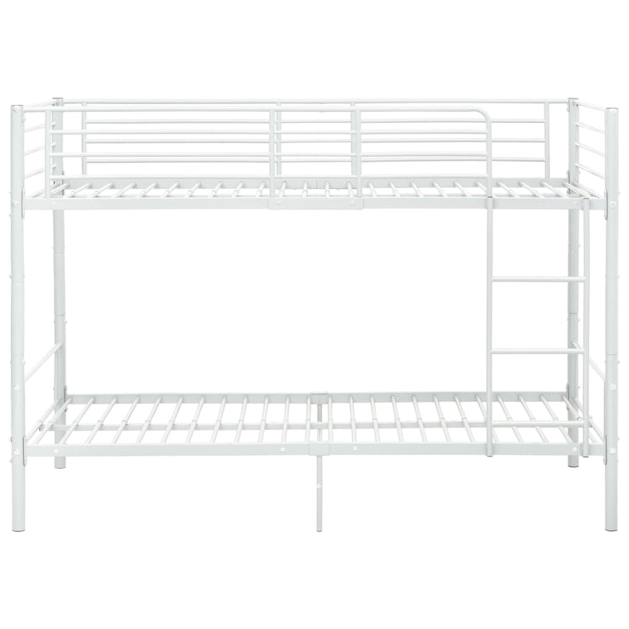 Stapelbed Metaal 90X200 Cm Wit