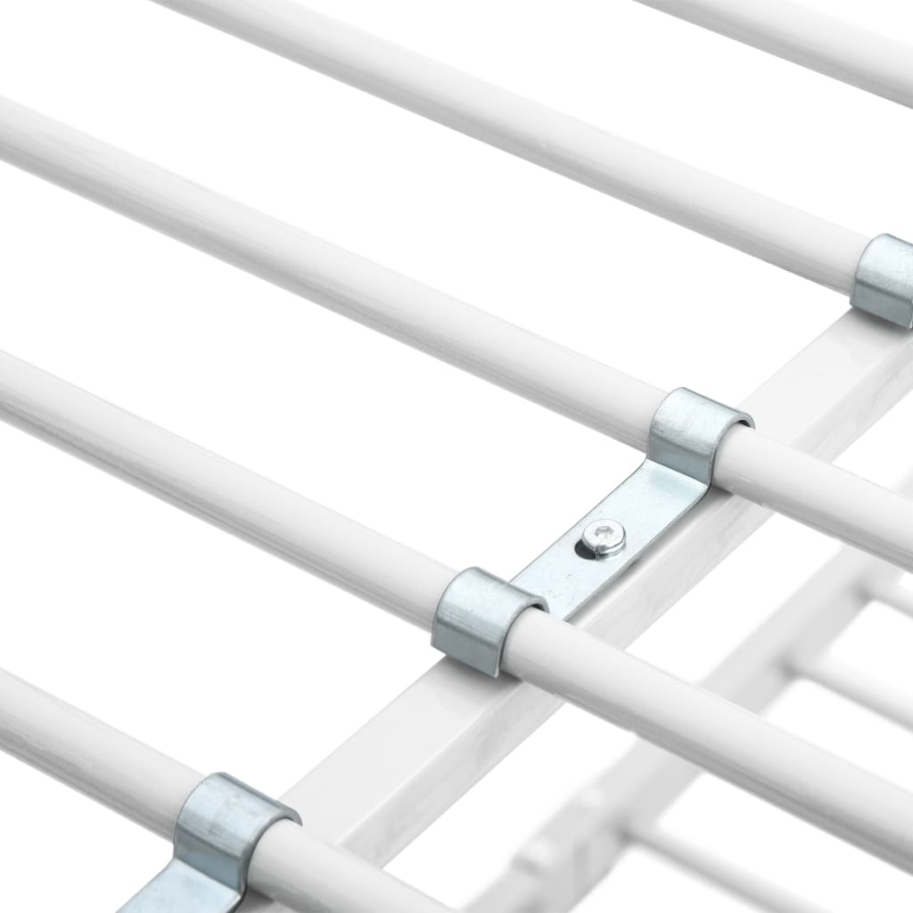 Stapelbed Metaal 90X200 Cm Wit