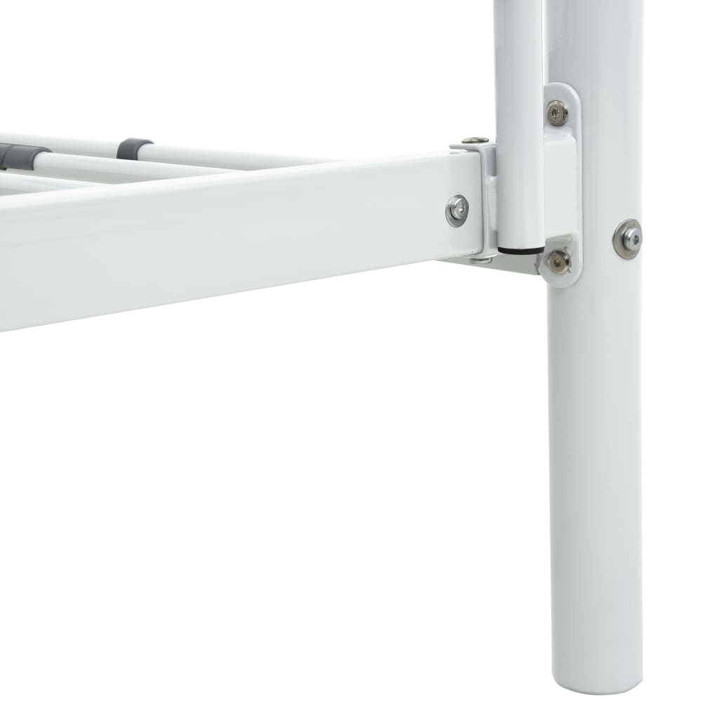 Stapelbed Metaal 90X200 Cm Wit