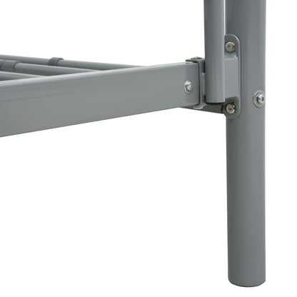 Stapelbed Metaal 90X200 Cm Grijs