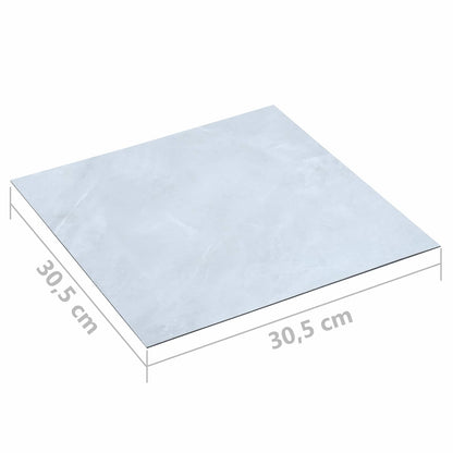 Vloerplanken 55 pcs Wit 5,11 m² PVC