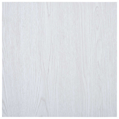 Vloerplanken 55 pcs Wit 5,11 m² PVC