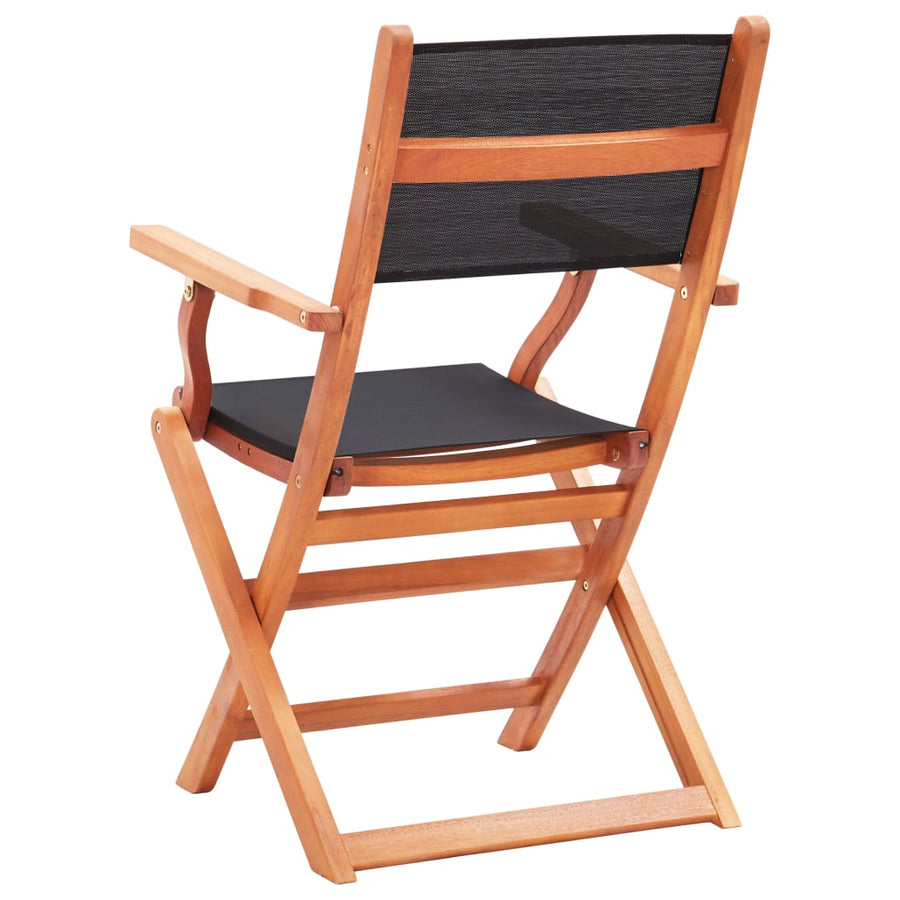 Tuinstoelen Inklapbaar Eucalyptushout En Textileen 4