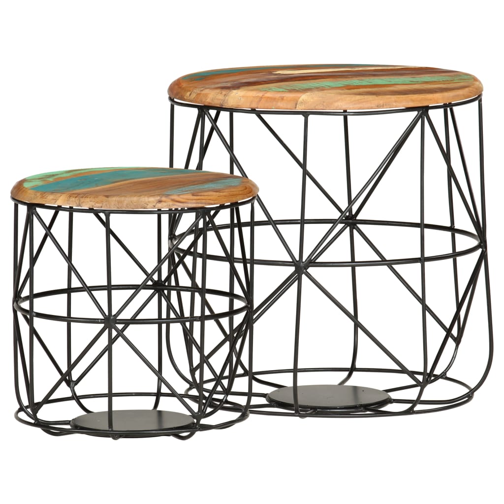 Salontafels Massief Gerecycled Hout reclaimed wood