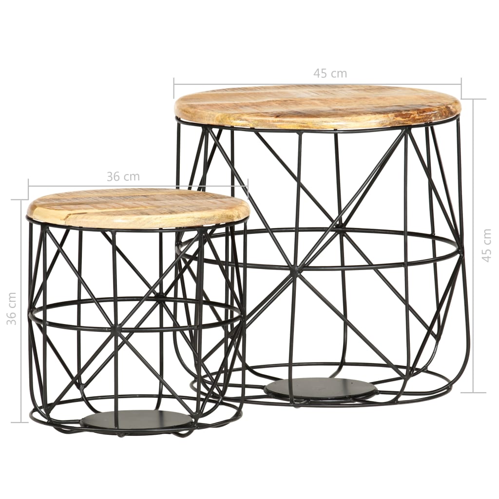 Salontafels Massief Mangohout mango wood