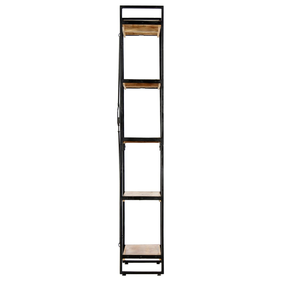 Boekenkast Met 5 Schappen Bruin 60 x 30 x 180 cm massief mangohout