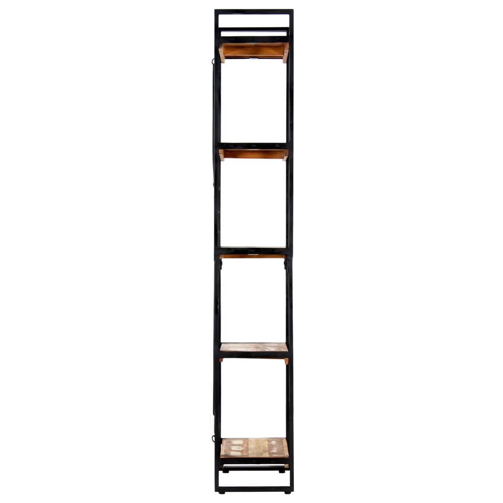 Boekenkast Met 5 Schappen Bruin 60 x 30 x 180 cm massief gerecycled hout