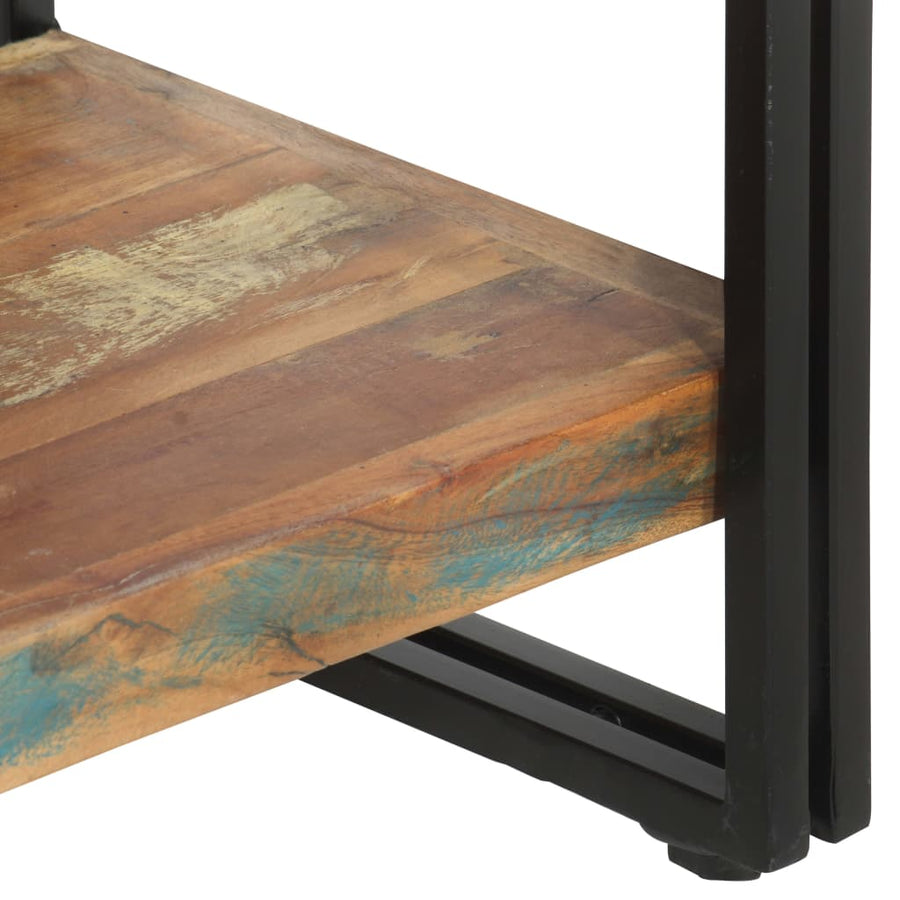 Boekenkast Met 5 Schappen Bruin 60 x 30 x 180 cm massief gerecycled hout