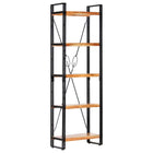 Boekenkast 60x30x180 cm massief acaciahout