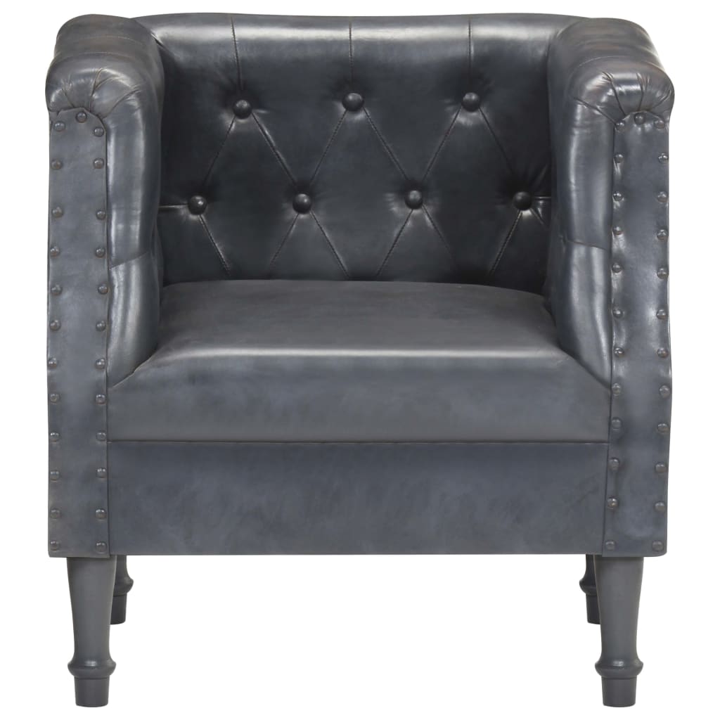 Fauteuil Echt Leer