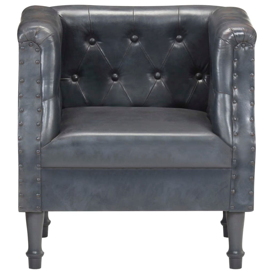 Fauteuil Echt Leer