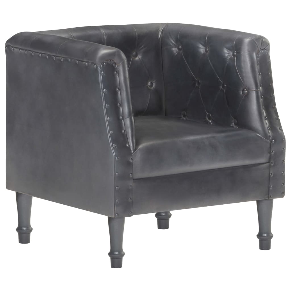 Fauteuil Echt Leer