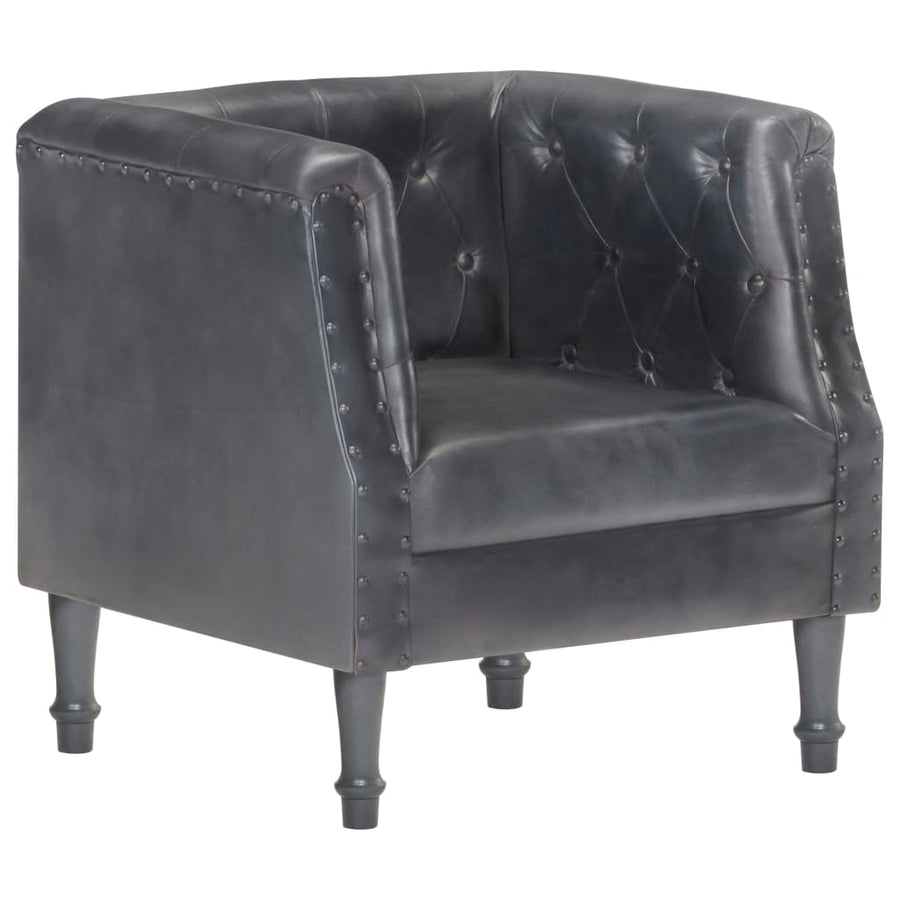 Fauteuil Echt Leer