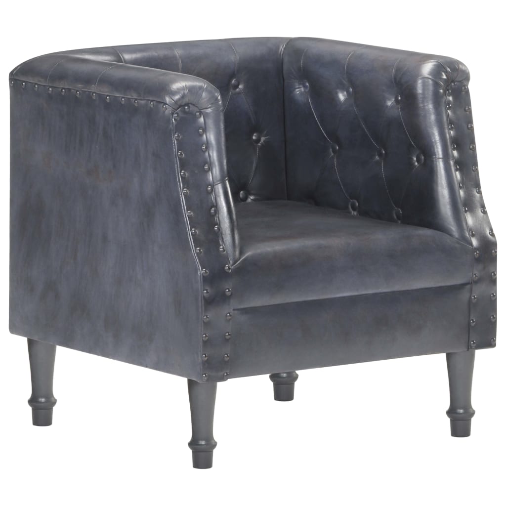 Fauteuil Echt Leer