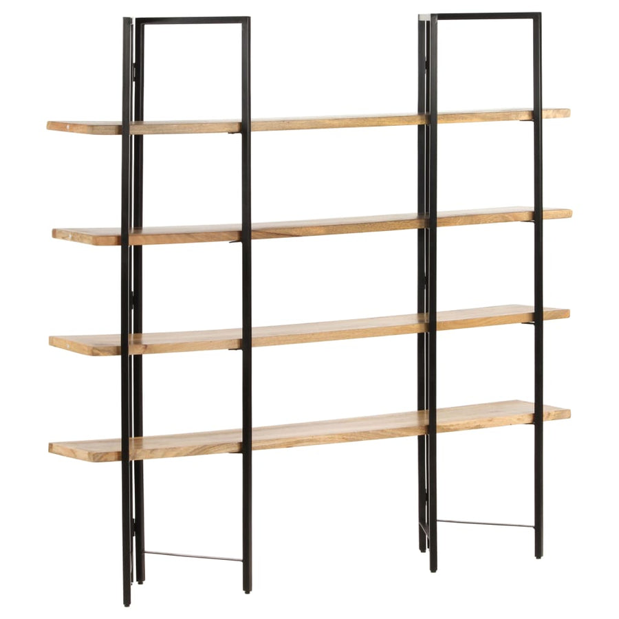 Boekenkast Met 4 Schappen Massief Mangohout 160 x 35 x 160 cm